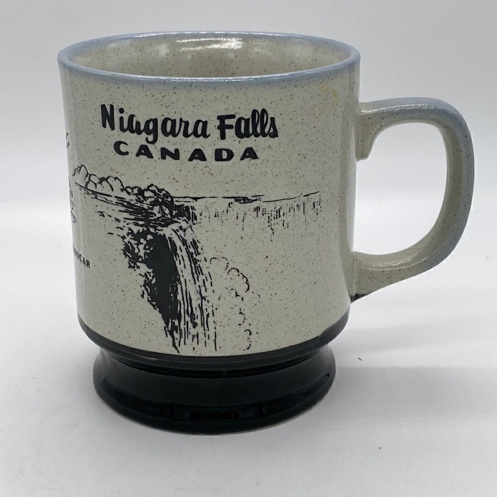 Vintage Sigal Brothers Japan Niagara Falls Canada Stoneware 3/D Mug